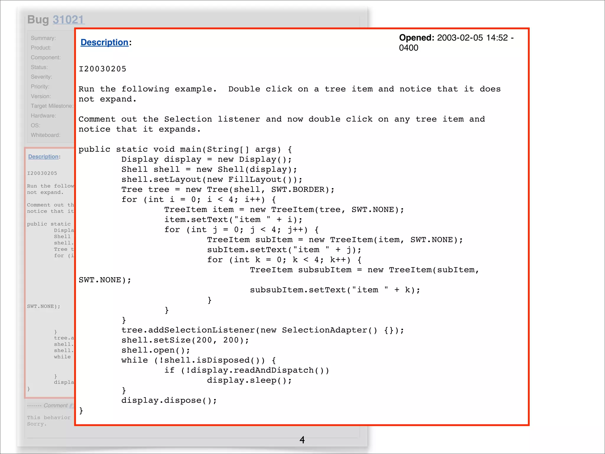 What makes a good bug report?
