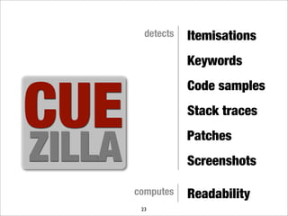 What makes a good bug report?