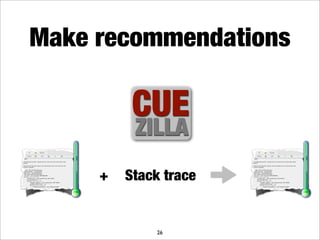 What makes a good bug report?