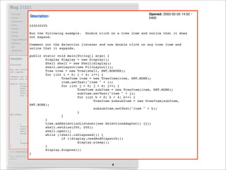 What makes a good bug report?