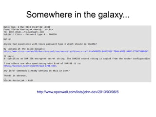 Somewhere in the galaxy...
http://www.openwall.com/lists/john-dev/2013/03/06/5
 