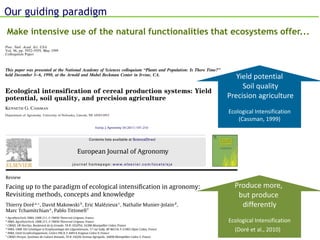 Farming Systems Ecology Group