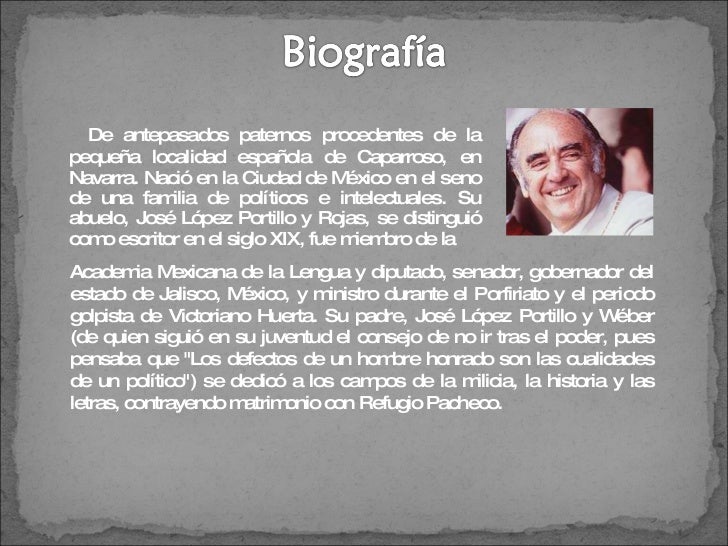 Sexenio de Jose Lopez Portillo Sexenio de Jose Lopez Portillo