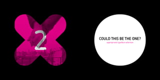 COULD THIS BE THE ONE?
    appropriate typeface selection
 