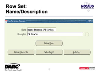 5
Row Set:
Name/Description
Row Set:
Name/Description
 