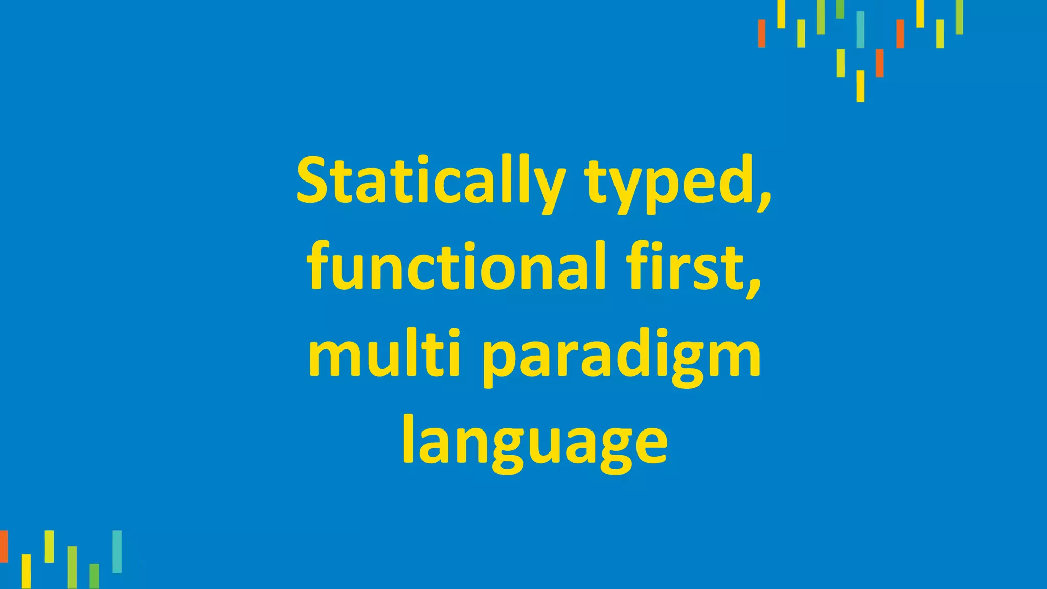 What is F# and why should we give a f#ck?