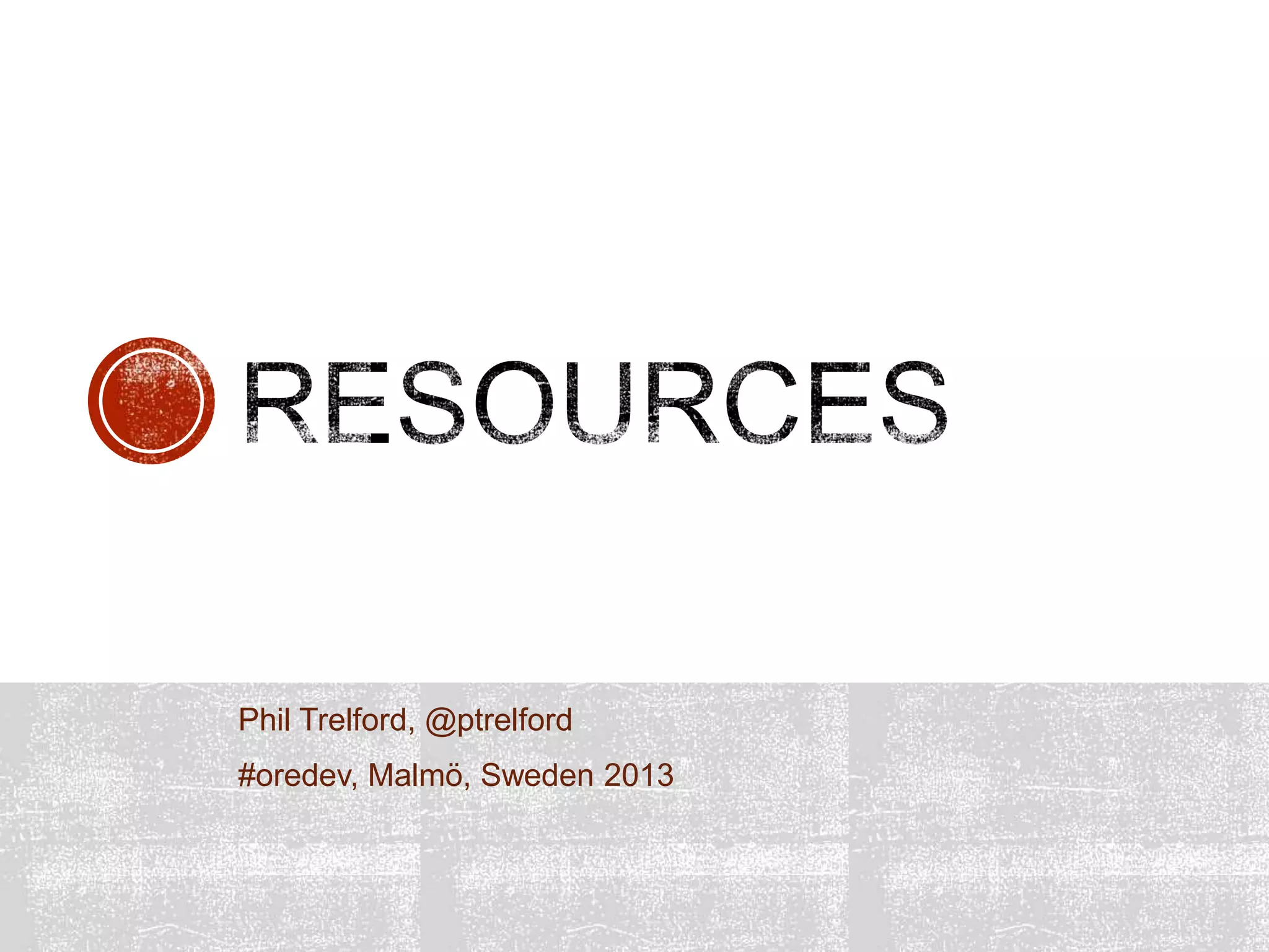 Phil Trelford, @ptrelford

#oredev, Malmö, Sweden 2013

 