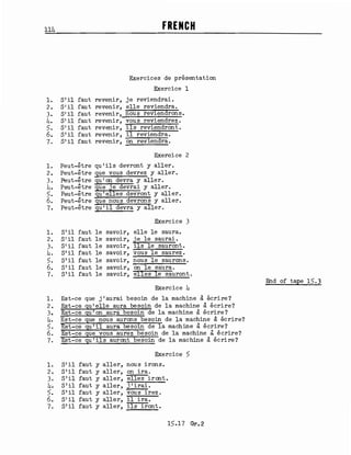 Fsi   French Basic Course (Revised)   Volume 2   Student Text