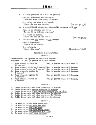 Fsi   French Basic Course (Revised)   Volume 2   Student Text