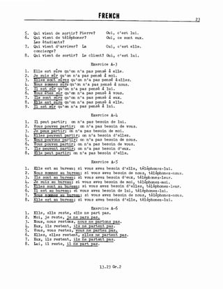 Fsi   French Basic Course (Revised)   Volume 2   Student Text