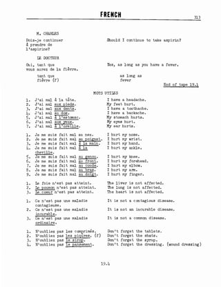 Fsi   French Basic Course (Revised)   Volume 2   Student Text