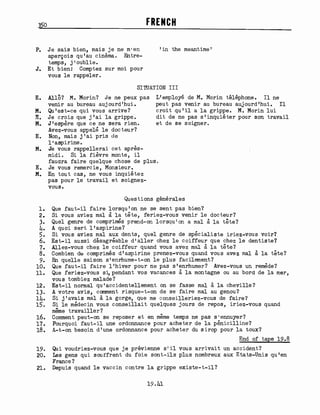 Fsi   French Basic Course (Revised)   Volume 2   Student Text