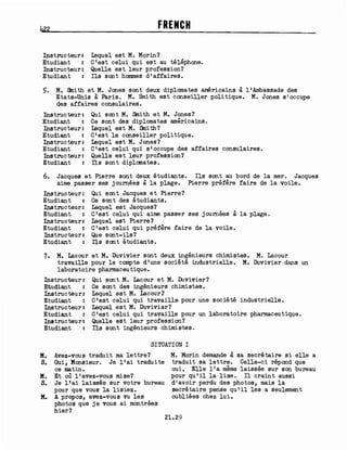 Fsi   French Basic Course (Revised)   Volume 2   Student Text