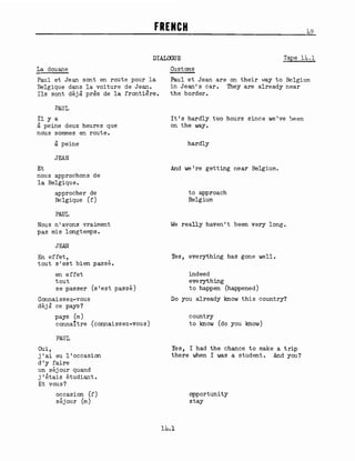 Fsi   French Basic Course (Revised)   Volume 2   Student Text