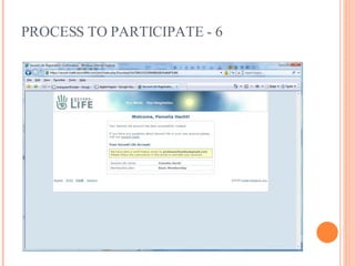PROCESS TO PARTICIPATE - 6 