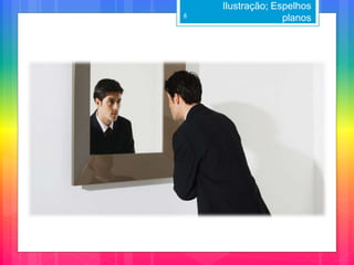 Ilustração; Espelhos
planos8
 