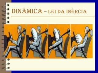 Dinâmica – lei da inércia
 