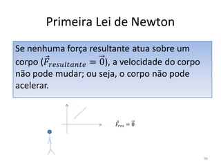 Primeira Lei de Newton




                         96
 