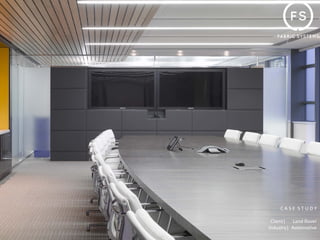 C A S E  S T U D Y

 Client|      Land Rover
Industry|  Automotive
 