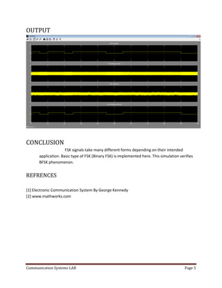 Fsk modulation and demodulation | PDF