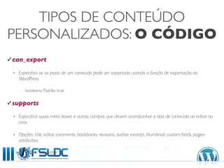 Taxonomias e Tipos de Conteúdos com WordPress 3