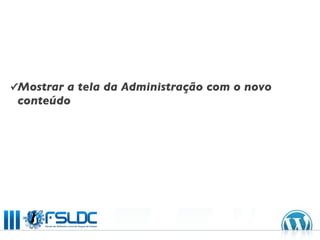 Taxonomias e Tipos de Conteúdos com WordPress 3