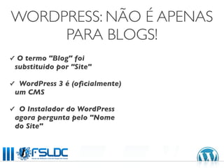 Taxonomias e Tipos de Conteúdos com WordPress 3