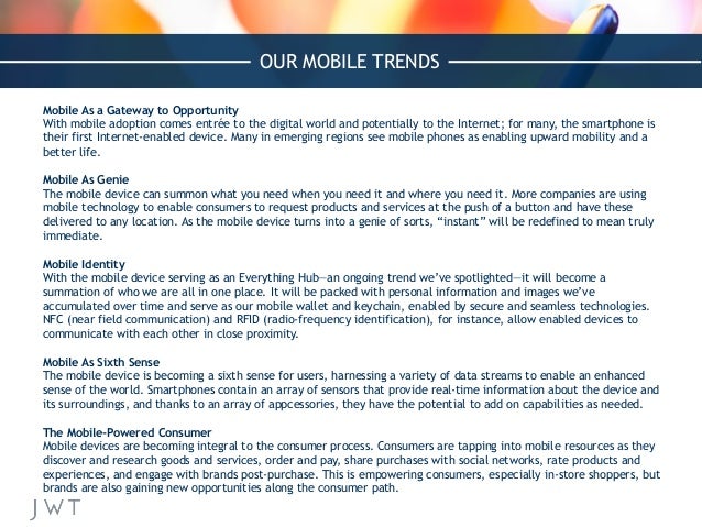 mobile as a gateway
