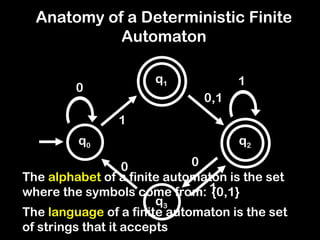 Deterministic Finite Automata and Finite State Machines.ppt