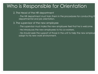 Comprehensive Guide to Employee Orientation and Training Programs | PPT
