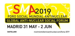 MADRID 31 MAY - 2 JUN
movimientoibericoantinuclear.com/fsma-2019CASTELLANO
 