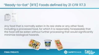 FSMA Friday February 2023 - How the 2022 FDA Food Code Impacts Food ...