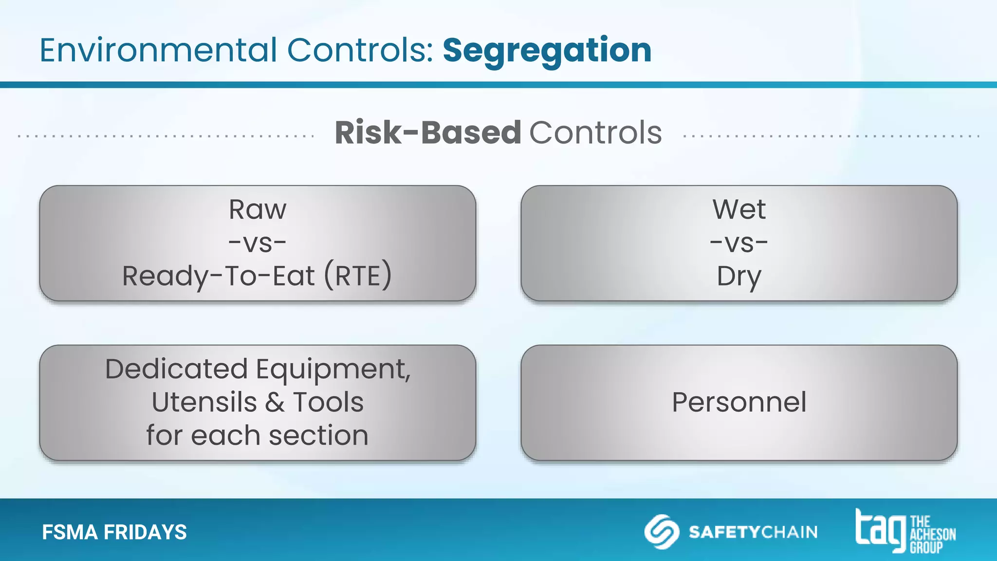 Environmental Controls: Keeping Pathogens Out | PPTX