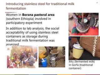 Technical and socio-cultural continuum in food safety management in informal markets: An example from resource-poor settings
