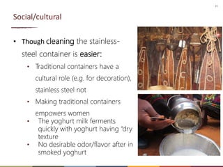 Technical and socio-cultural continuum in food safety management in informal markets: An example from resource-poor settings