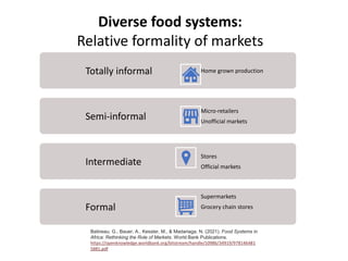 Technical and socio-cultural continuum in food safety management in informal markets: An example from resource-poor settings