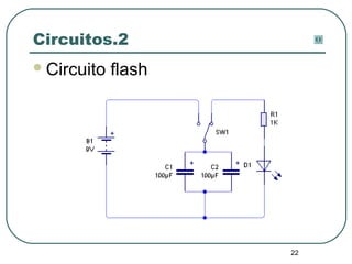 22
Circuitos.2
Circuito flash
 