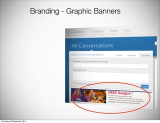 Branding - Graphic Banners




Thursday 08 September 2011
 