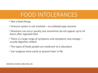 Food Allergies Basics | PPTX
