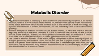 Comprehensive Overview of Nutrient Metabolism and Its Physiological ...