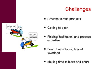 Open knowledge sharing to support learning in agricultural and livestock research for development projects