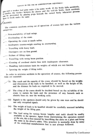 construction management and safety notes | PDF