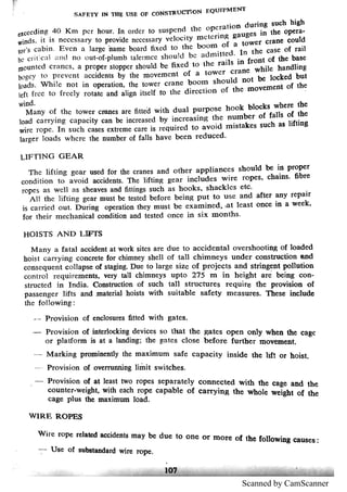 construction management and safety notes | PDF