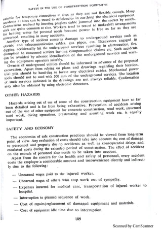 construction management and safety notes | PDF