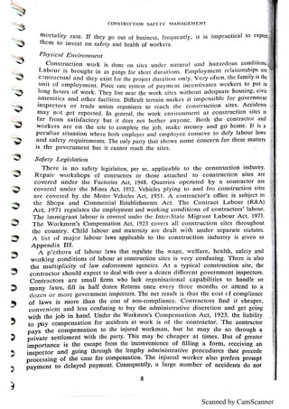 construction management and safety notes | PDF