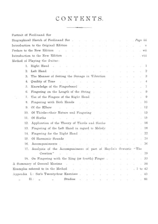 Method for the Guitar