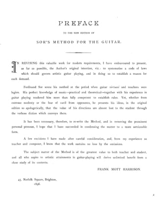 Method for the Guitar
