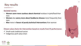 Food safety performance in animal-source food value chains