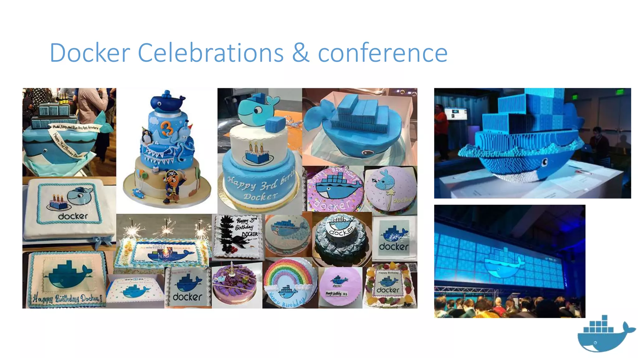 Docker Celebrations & conference
 