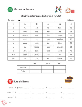 Mesa Rima Fsrr libro 1-2o-basico-2 | PDF